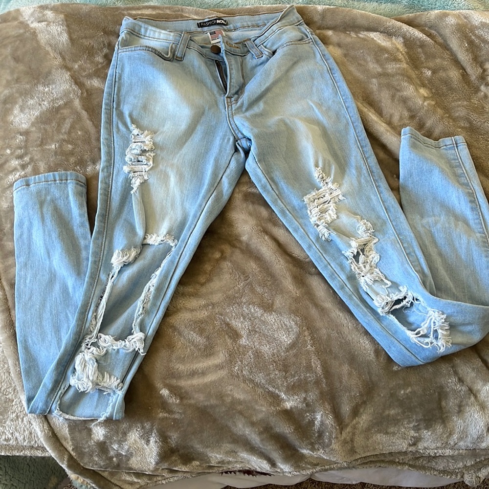 Size o high rise fashion nova skinny jeans
